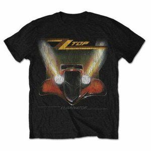 ZZ TOP T SHIRT ELIMINATOR VINTAGE PRINT T SHIRT